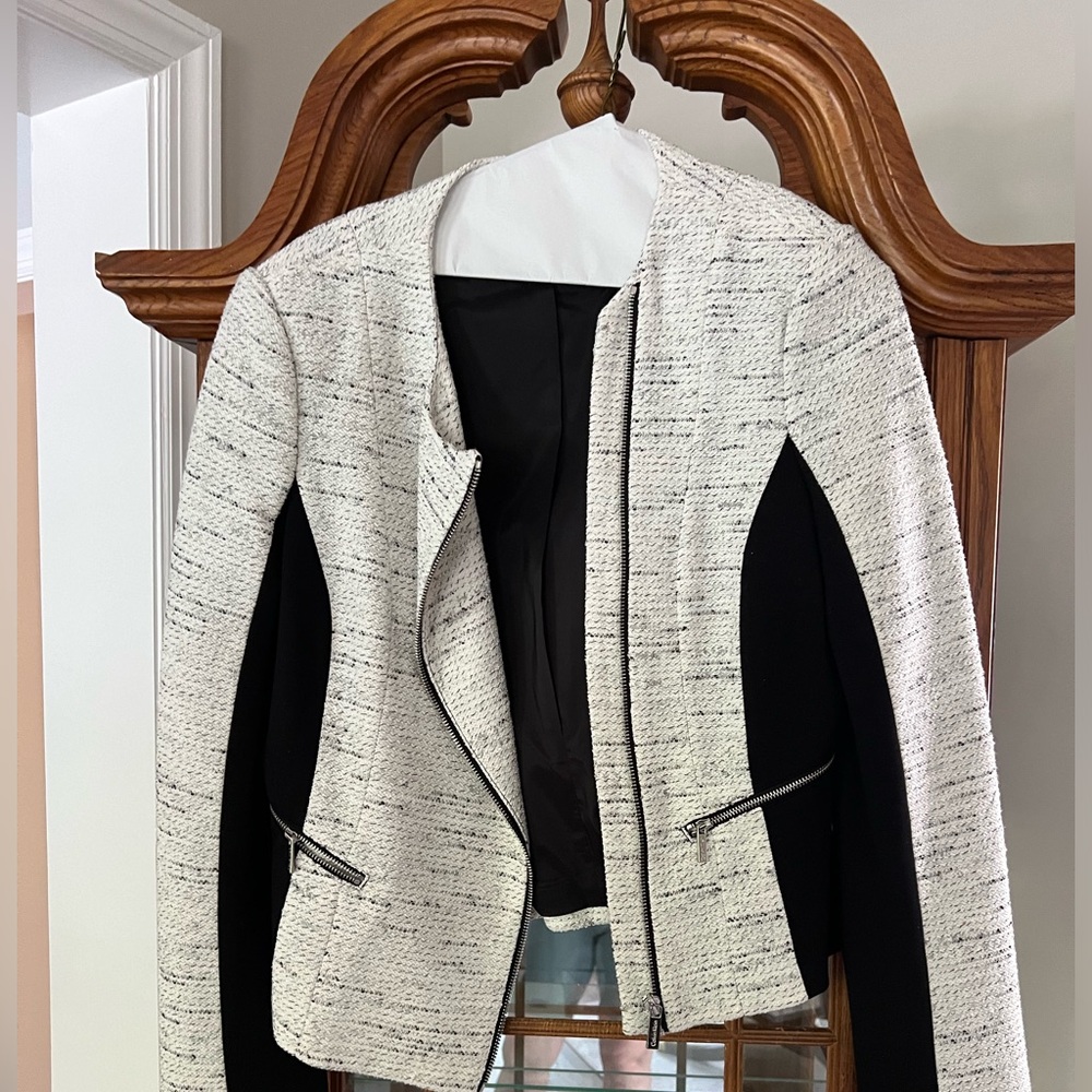Tweed blazer jacket